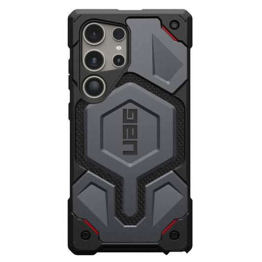 Samsung S24 Ultra Monarch Pro Series Kevlar Protective Armor MagSafe Case - Gray