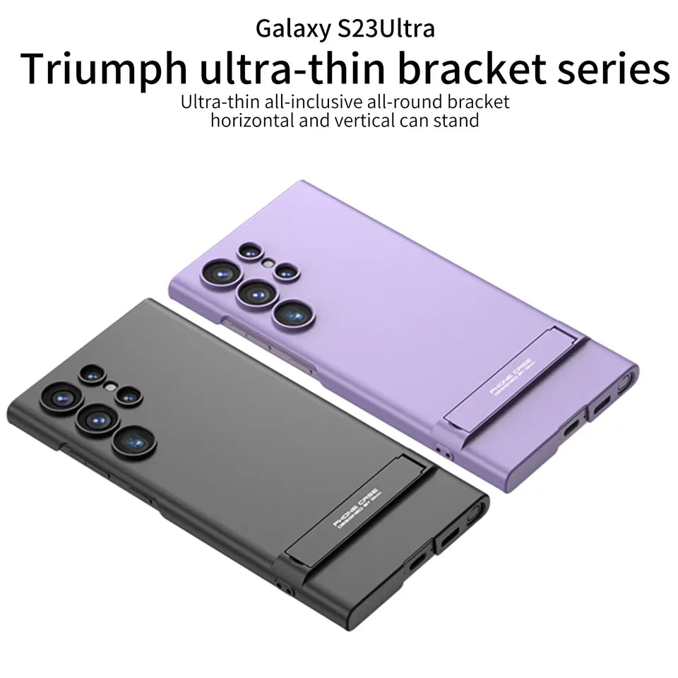 Matte Case With Stand Galaxy 23 Ultra