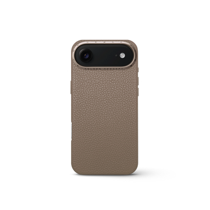 iPhone Case 17 - Full-Grain Leather - Sand