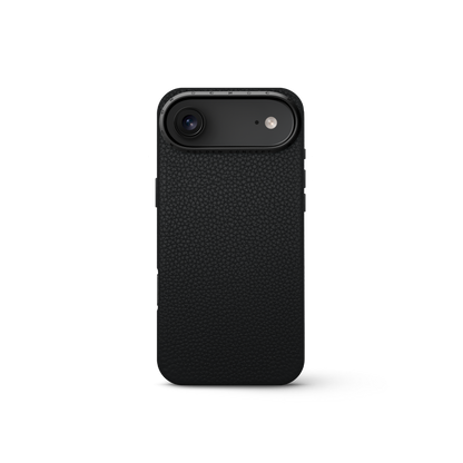 iPhone Case 17 - Full-Grain Leather - Black