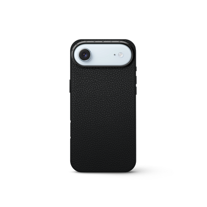 iPhone Case 17 - Full-Grain Leather - Black
