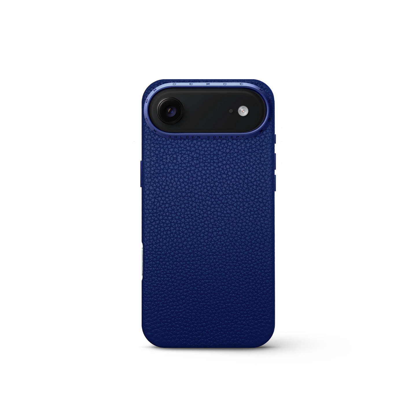 iPhone Case 17 - Full-Grain Leather - Deep Blue
