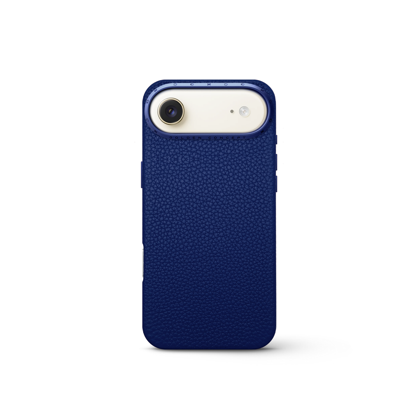 iPhone Case 17 - Full-Grain Leather - Deep Blue