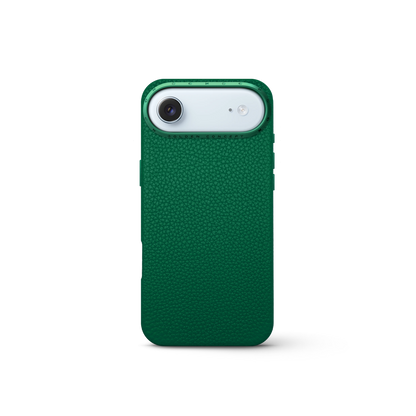 iPhone Case 17 - Full-Grain Leather - Evergreen