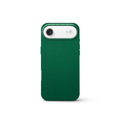 iPhone Case 17 - Full-Grain Leather - Evergreen