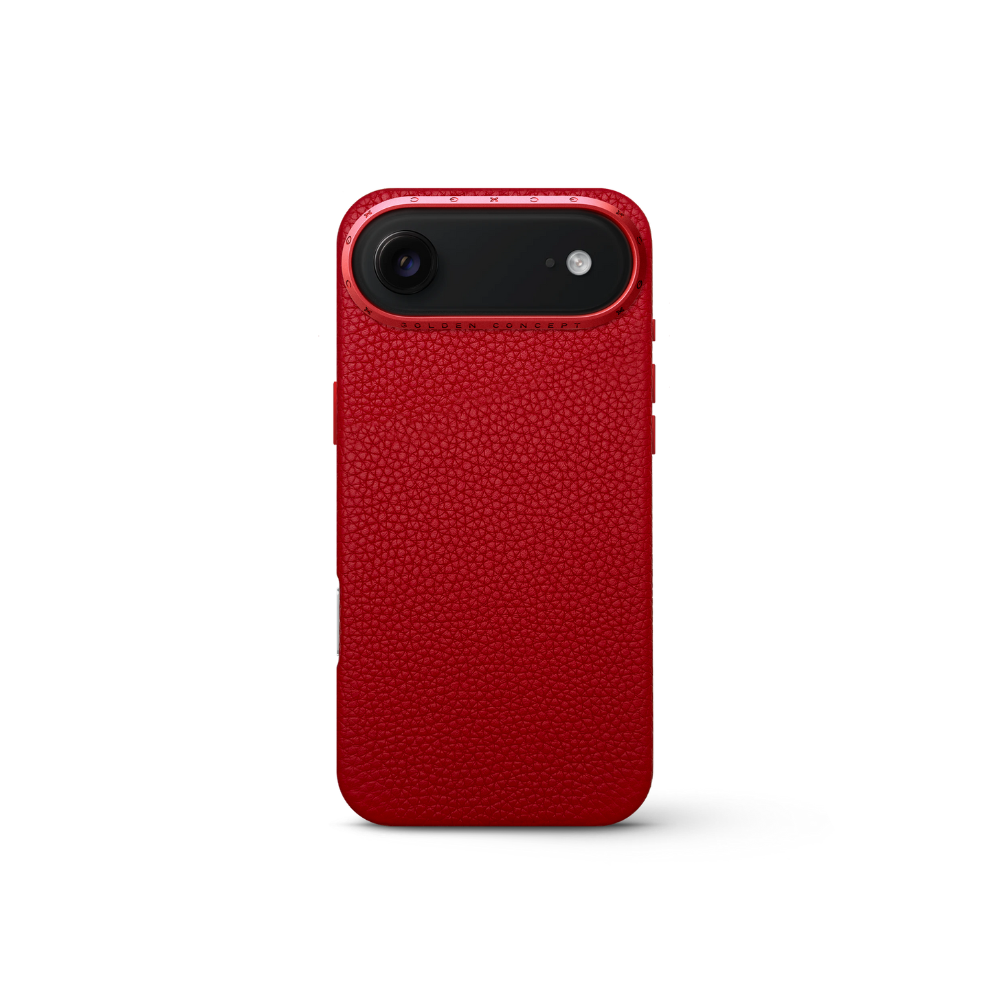 iPhone Case 17 - Full-Grain Leather - Cherry