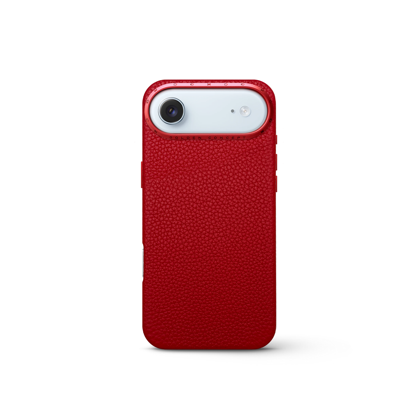 iPhone Case 17 - Full-Grain Leather - Cherry
