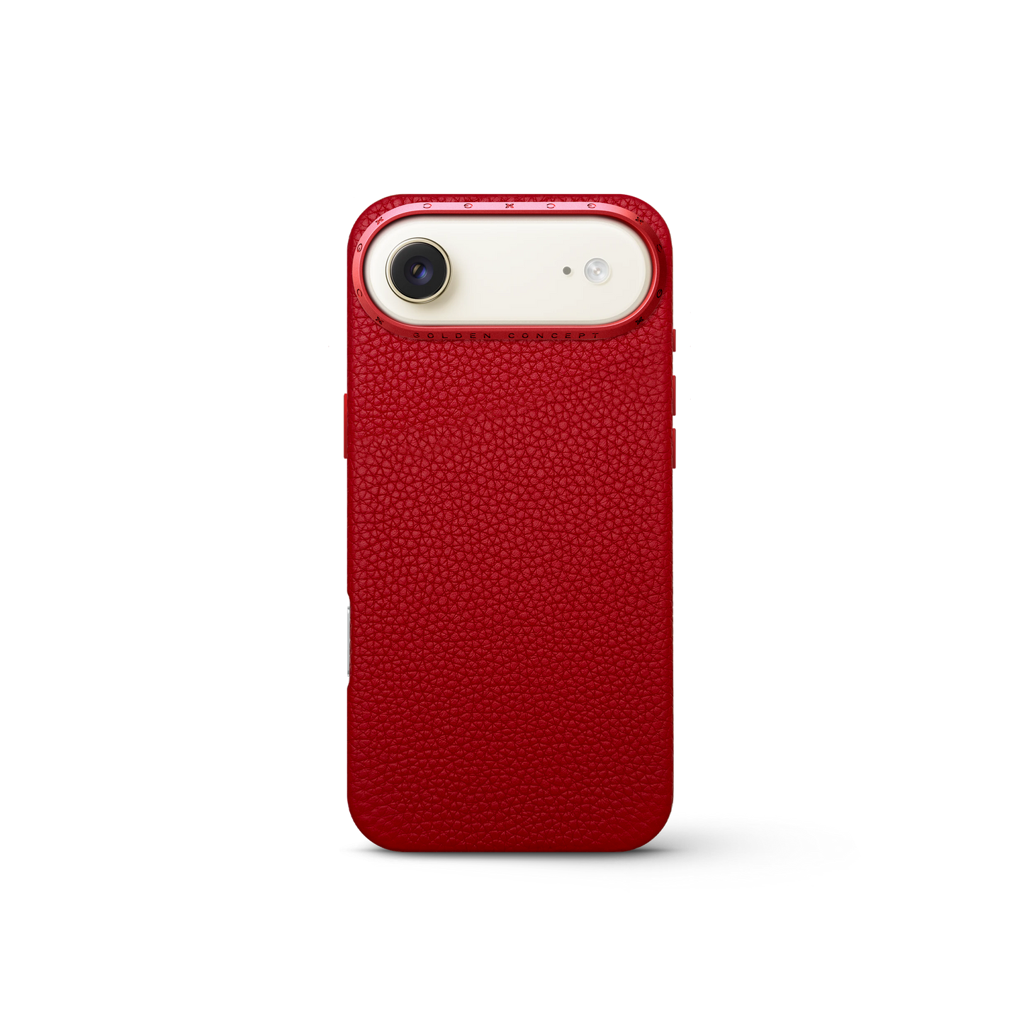 iPhone Case 17 - Full-Grain Leather - Cherry