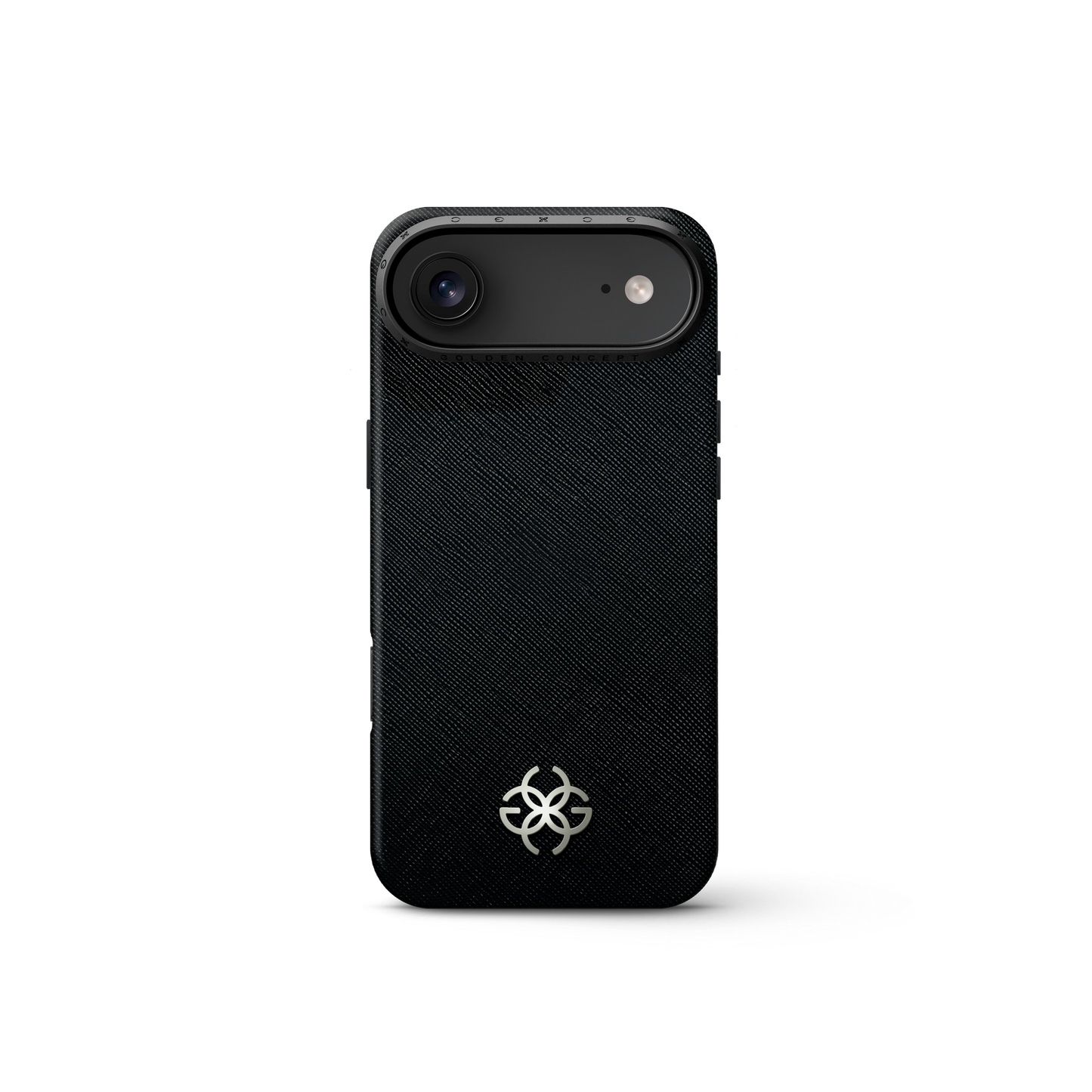 iPhone Case 17 - Saffiano Leather Logo