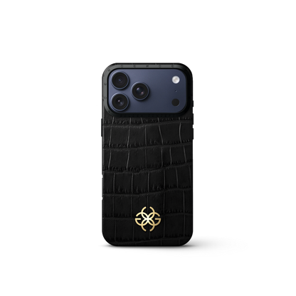 iPhone Case 17 - Embossed Croco Logo