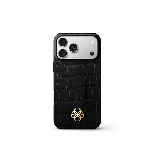 iPhone Case 17 - Embossed Croco Logo