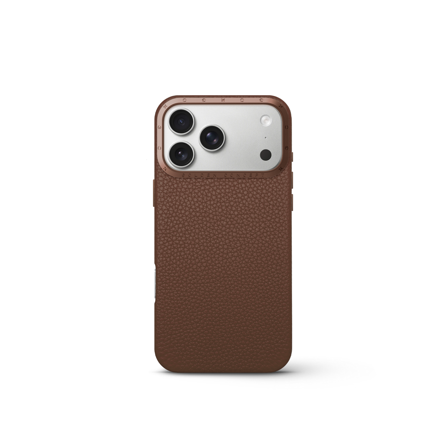 iPhone Case 17 - Full-Grain Leather - Chestnut