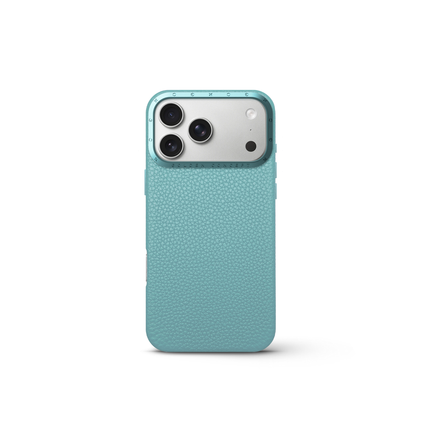 iPhone Case 17 - Full-Grain Leather - Sky