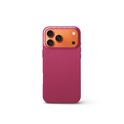 iPhone Case 17 - Full-Grain Leather - Orchidea