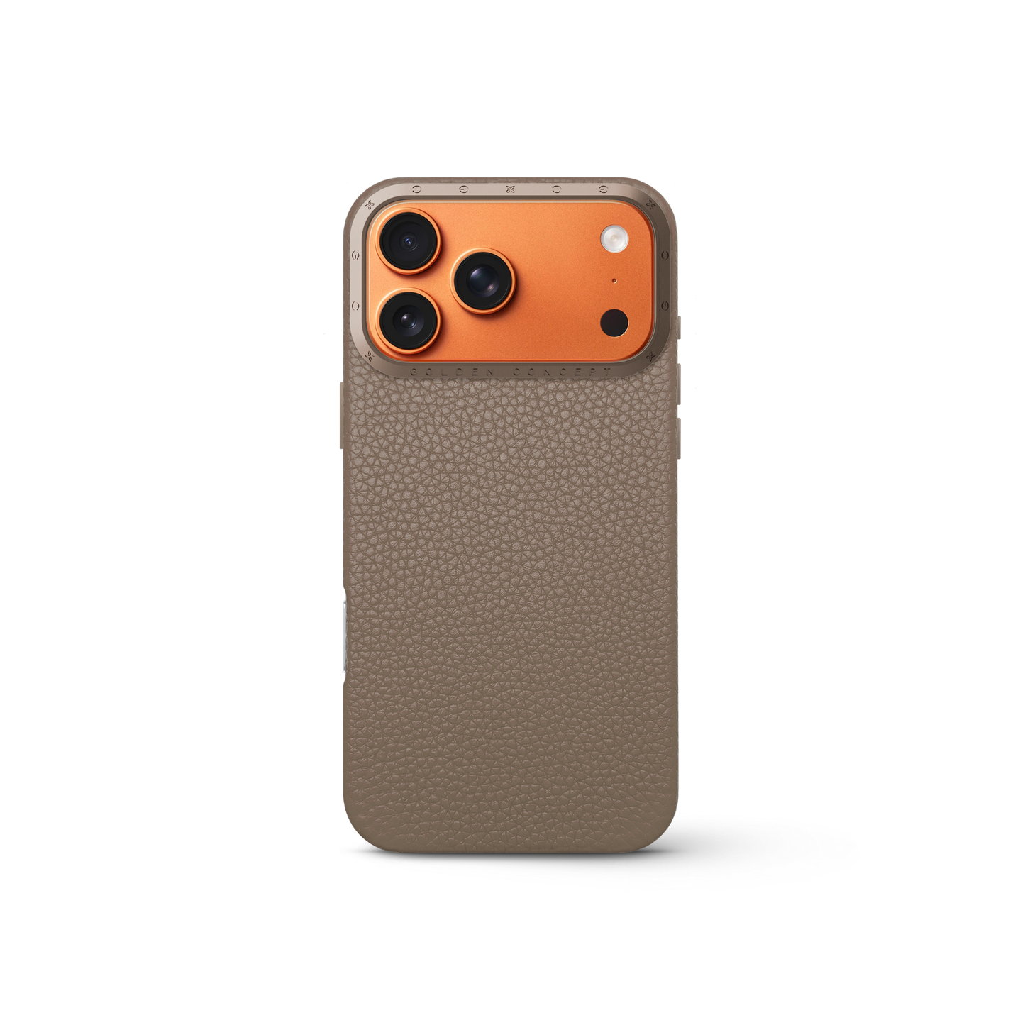 iPhone Case 17 - Full-Grain Leather - Sand
