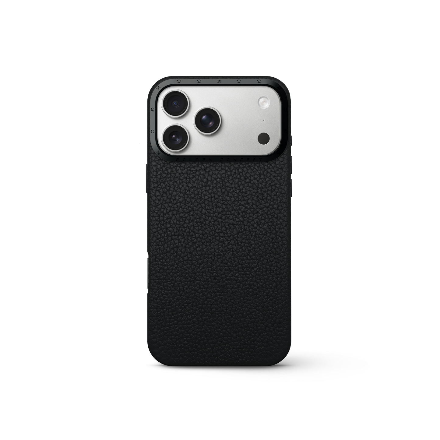 iPhone Case 17 - Full-Grain Leather - Black