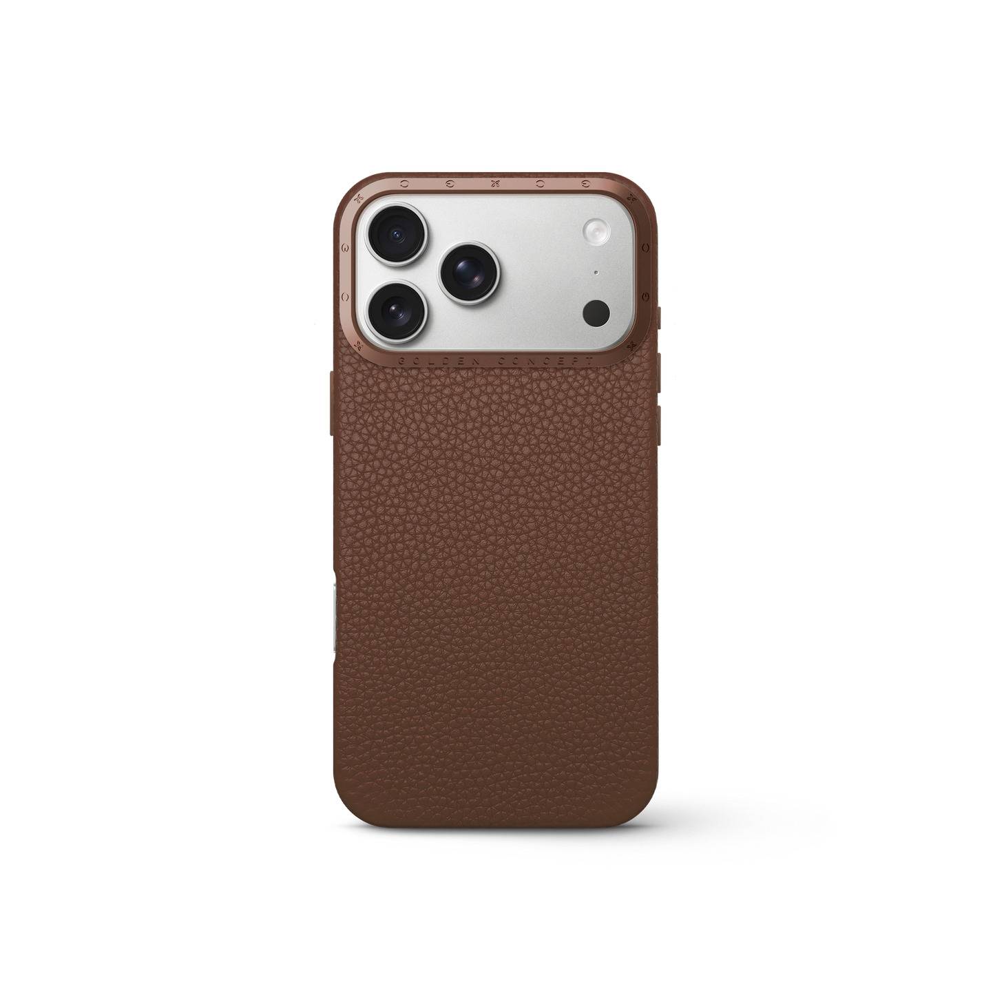 iPhone Case 17 - Full-Grain Leather - Chestnut