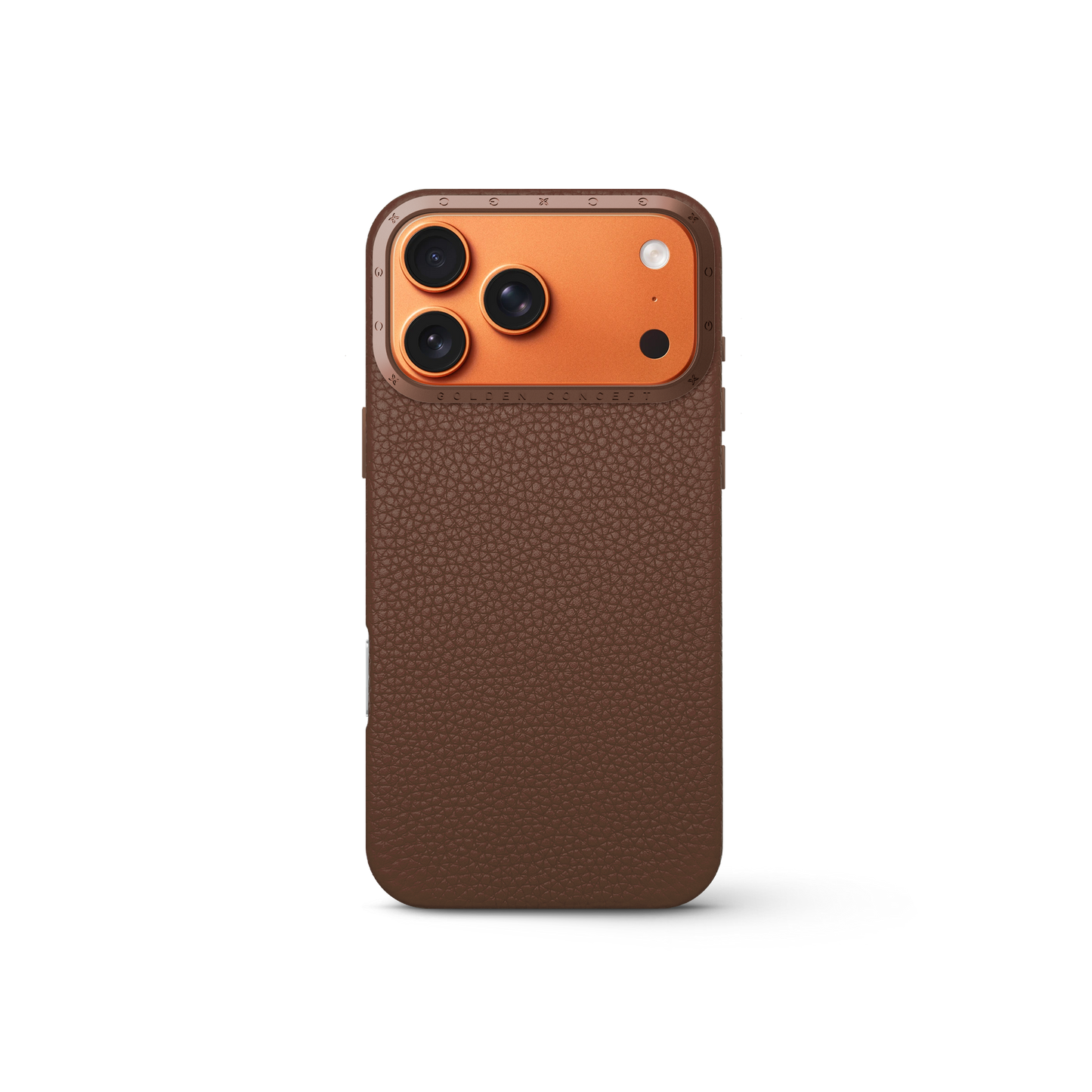 iPhone Case 17 - Full-Grain Leather - Chestnut