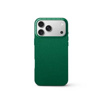 iPhone Case 17 - Full-Grain Leather - Evergreen