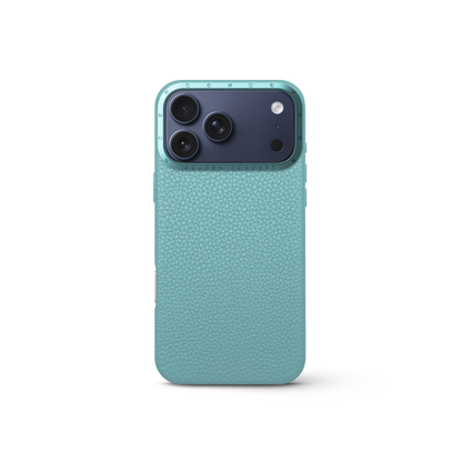 iPhone Case 17 - Full-Grain Leather - Sky