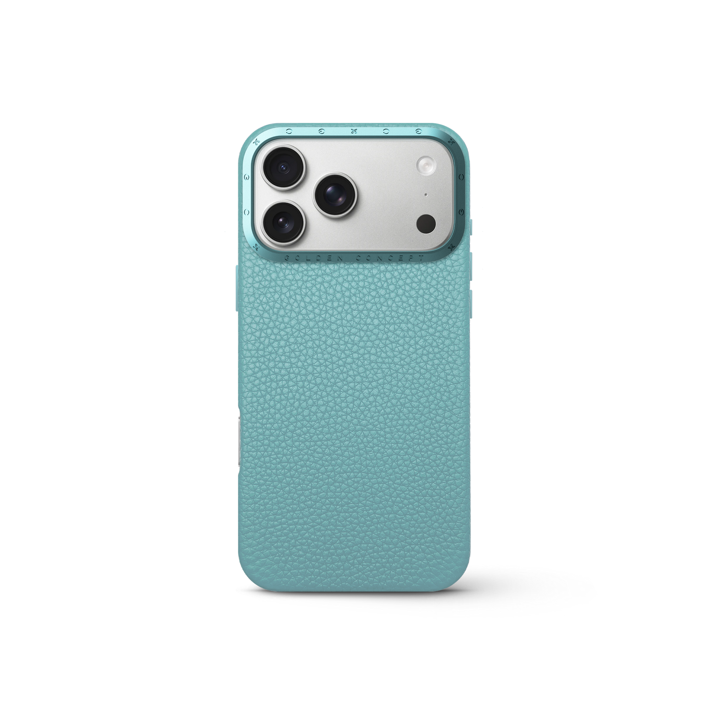 iPhone Case 17 - Full-Grain Leather - Sky