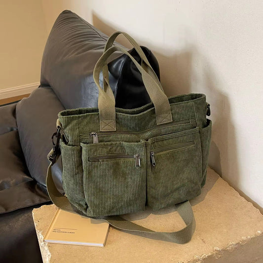 The Corduroy Utility Tote