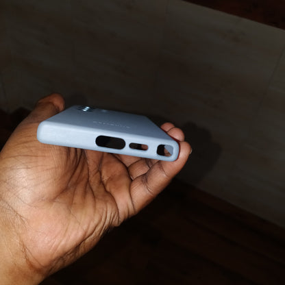 Samsung Galaxy S24 Ultra Vegan Leather Case Slim Profile - Sky Blue