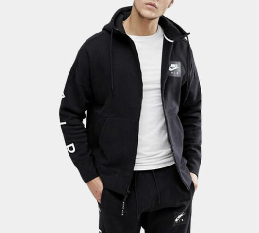 Nike Air Black Zip-Up Hoodie Jacket
