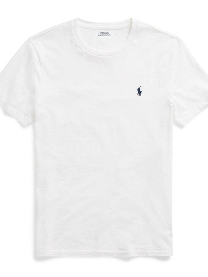 Polo Ralph Lauren White Classic Cotton Tee - Effortlessly Chic & Timeless