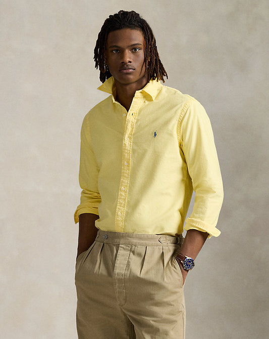 Polo Ralph Lauren Effervescent Lemon Button-Up Shirt