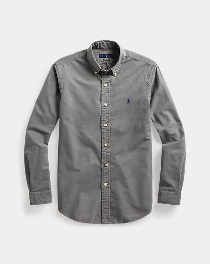 Polo Ralph Lauren Timeless Charcoal Button-Up Shirt