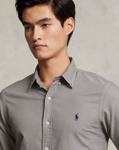 Polo Ralph Lauren Timeless Charcoal Button-Up Shirt