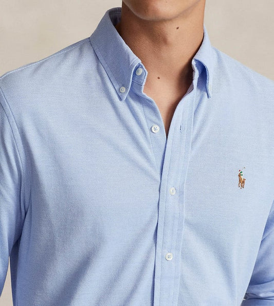Polo Ralph Lauren Classic Cotton Button-Down Shirt in Serene Sky