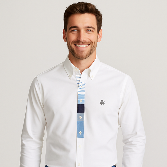 BROOKS BROTHERS Prismatic Pearl Classic Fit Long Sleeve Shirt