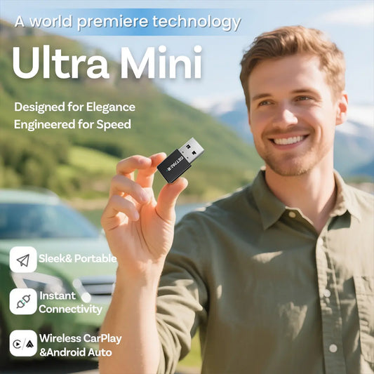 2025 Galaxy GetPairr™ Magic Ultra Mini 3.0 wireless CarPlay Android Auto Adapter