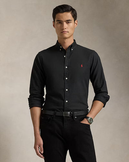 POLO RALPH LAUREN Classic Fit Black Button-Down Shirt