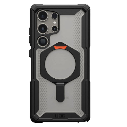 Samsung Galaxy S24 Ultra UAG Plasma XTE with MagSafe & Metal Kickstand - Ice Clear