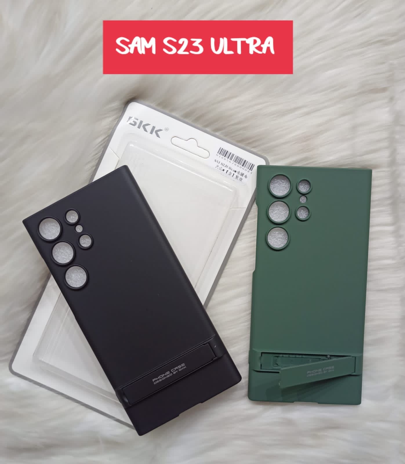 Matte Case With Stand Galaxy 23 Ultra