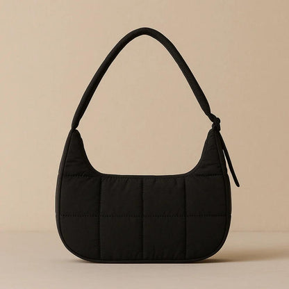 Puffer Crescent Shoulder Bag