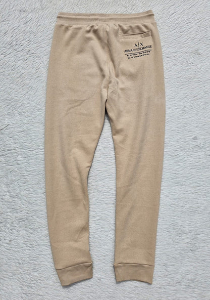 ARMANI EXCHANGE Desert Tan Luxe Slim Fit Joggers