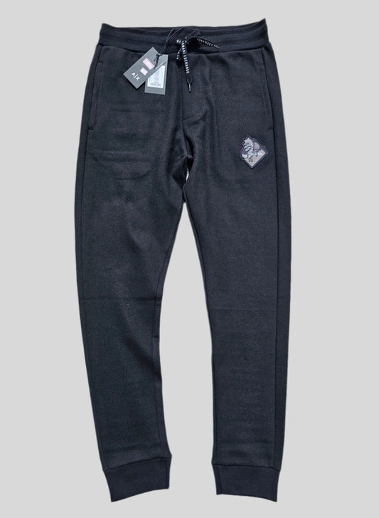ARMANI EXCHANGE Shadowed Onyx Tailored Fit Joggers