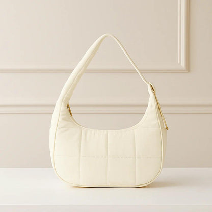Puffer Crescent Shoulder Bag
