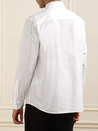 VERSACE JEANS COUTURE Opulent Pearl Regular Fit Long Sleeve Shirt