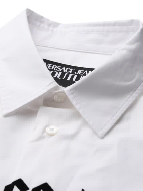 VERSACE JEANS COUTURE Opulent Pearl Regular Fit Long Sleeve Shirt