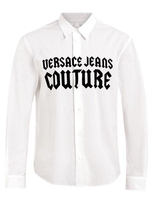 VERSACE JEANS COUTURE Opulent Pearl Regular Fit Long Sleeve Shirt