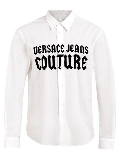 VERSACE JEANS COUTURE Opulent Pearl Regular Fit Long Sleeve Shirt