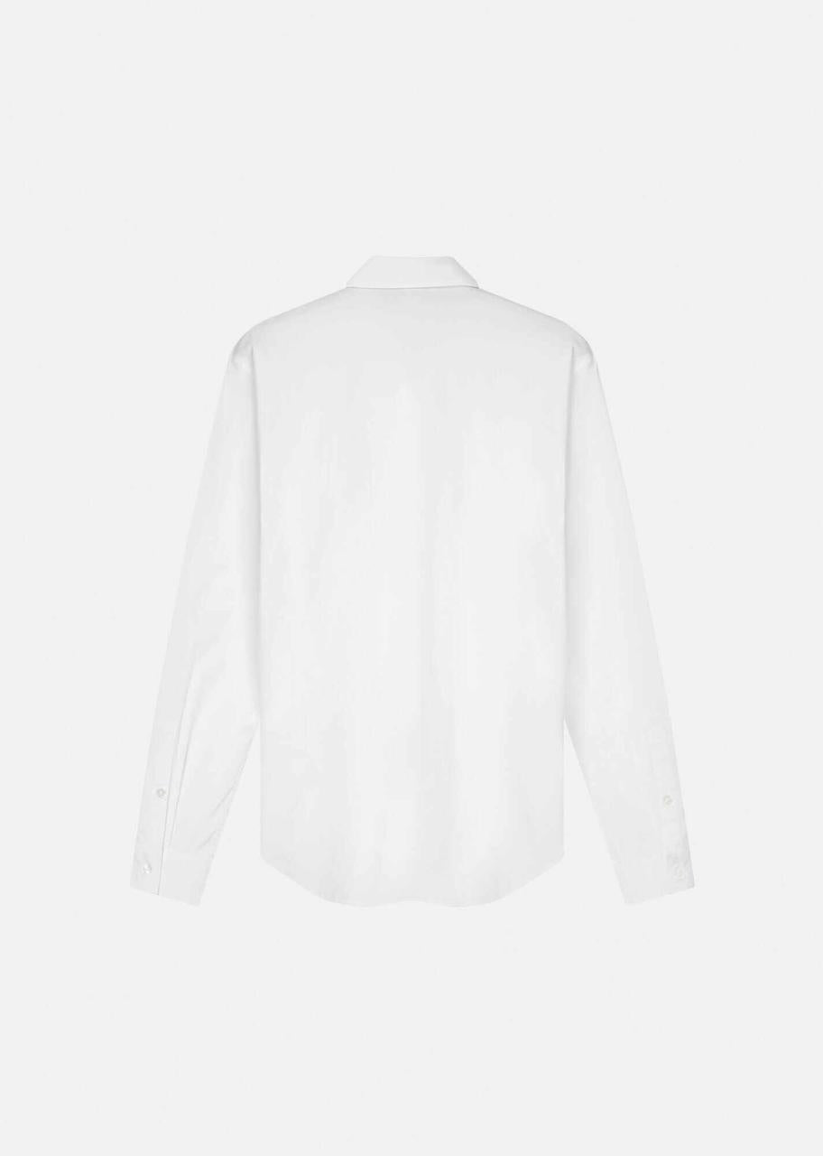 VERSACE Prismatic Pearl Slim Fit Long Sleeve Shirt