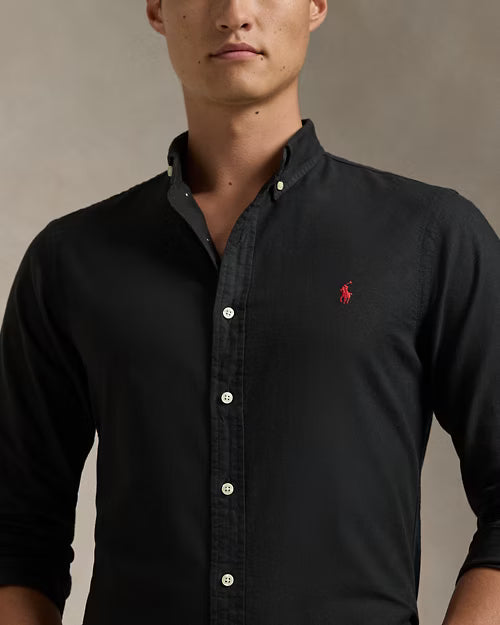POLO RALPH LAUREN Classic Fit Black Button-Down Shirt