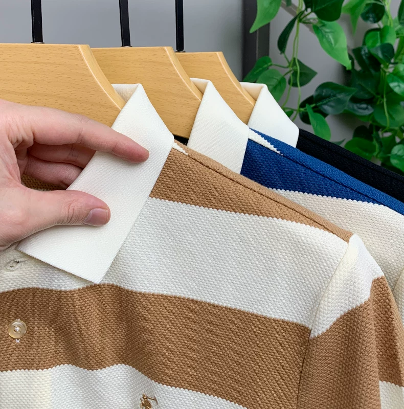 Saddlecrest Regal Stripe Polo T-Shirt