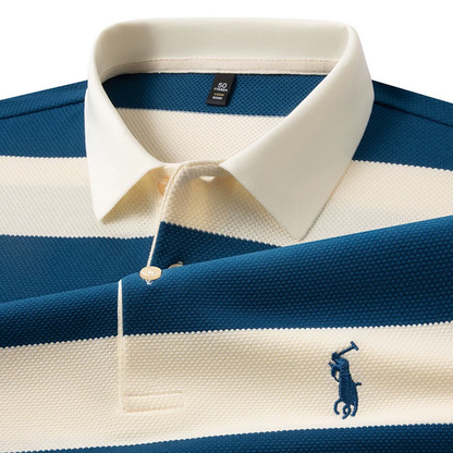 Saddlecrest Regal Stripe Polo T-Shirt